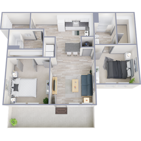 3415 Blake Rd Studio-2 Beds Apartment for Rent - Photo Gallery 19